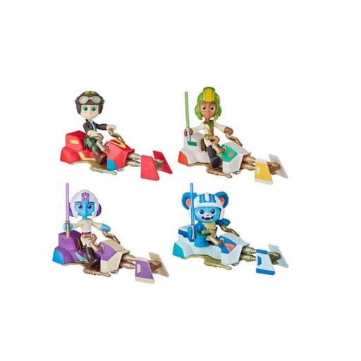 [HBF7959] Figuras Star Wars Young Jedi Aventures con Nave 3a+