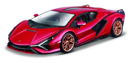 [MB1821099R] Carro Lamborghini Sián FKP 37 Rojo Esc:1:24 3a+(002702)