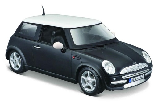 [MB31219N] Carro Mini Cooper Negro Esc.1:24 3a+(072461)