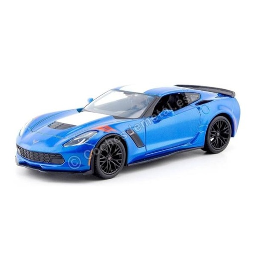 [MB31516A] Carro Corvette® Grand Sport Azul Metálico 2017 Esc:1:24 3a+(072317)