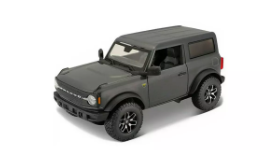[MB31530G] Carro Ford Bronco Badlands SE 2021 Gris Esc:.1:24 3a+(072522)
