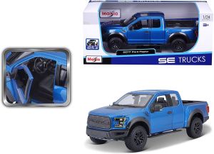 [MB31266B] Carro 1:24 2017 Ford Raptor Blanco 3a+
