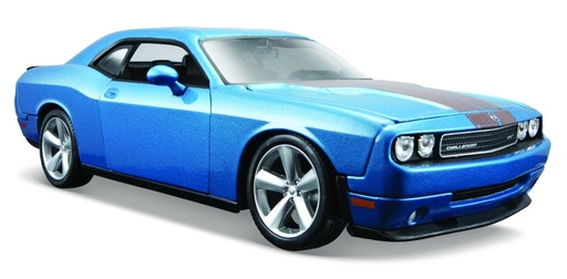 [MB31280A] Carro Dodge Challenger SRT8 Azul Metálico 2008 Esc:1:24 3a+ (312802)