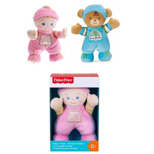 [MTN0662] Fisher Price /  Mi Primera Muñeca 0M+ (Surtido de 2 Se venden por separado)