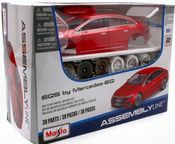 [MB39261] Carro Mercedes-EQ 2022 de Armar Esc:1:24 8a+(392613)