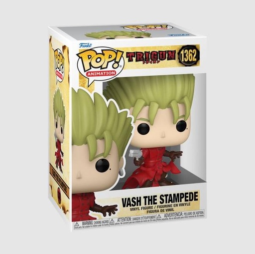 [FK68037] Figura Funko Pop! Trigun (1362) Vash the Stampede 3a+