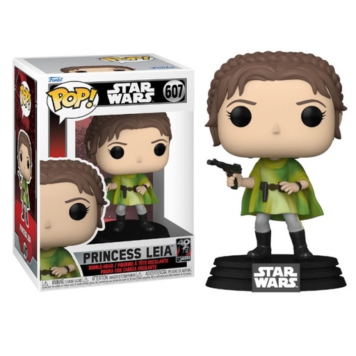 [FK70747] Figura Funko Pop!: Star Wars (607)  Princess Leia 3a+