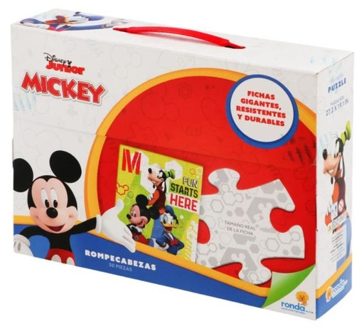 [RN12244] Rompecabezas Disney Junior Mickey 50Pzs 4a+