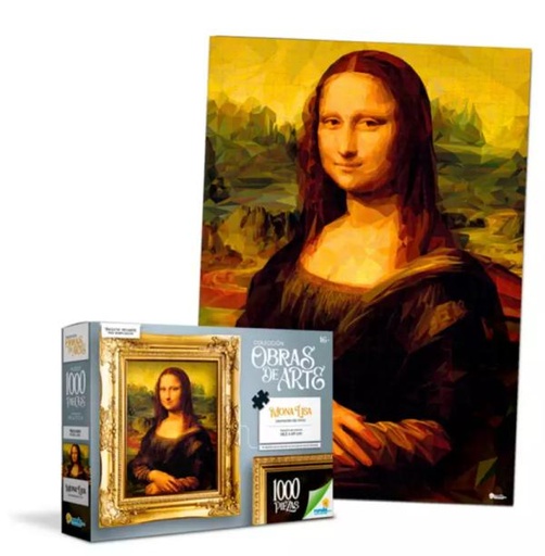 [RN12429] Rompecabezas Colección Obras de Arte de Leonardo Da Vinci 16a+