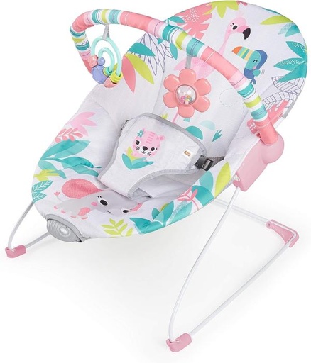 [VR12228] Silla Vibradora Nido Selva Tropical 0m+ Rosada