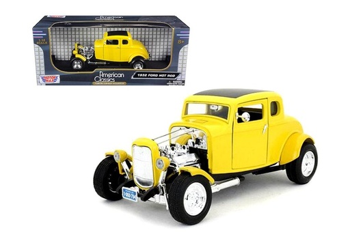 [MX73172] Carro 1:18 Ford Hot Rod 1932 8a+