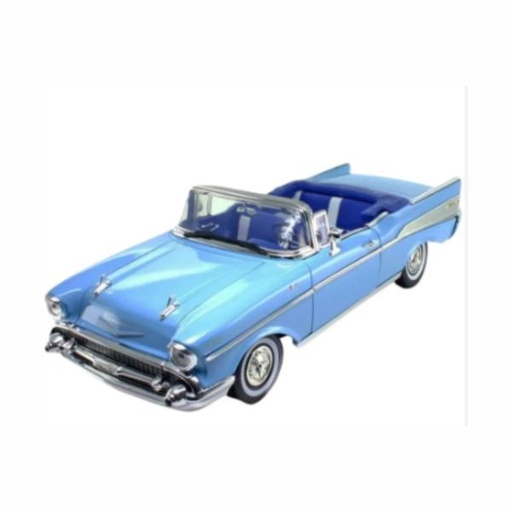 [MX73175] Carro 1:18 Chevy Bel Air 1957 Celeste 8a+