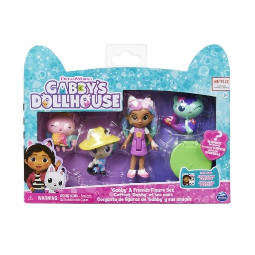 [BT6065350] Figuras de la Casa de Muñecas de Gabby Set/4 3a+