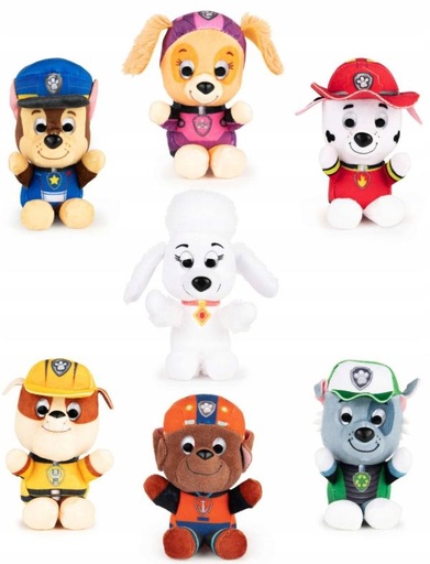[BT6062123] Peluche de Paw Patrol Pequeño 1a+ ( Surtido de 5 Se Venden por Separado )