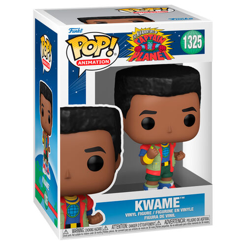 [FK72557] Figura Funko Pop! Animation Capitan Planet (1325) Kwame 3a+