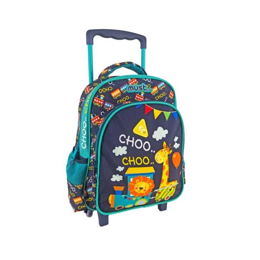 [DK585494] Salveque con Rodines 27X10X31 cm 2 Compart Little Train