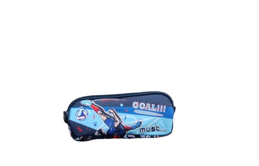 [DK585521] Cartuchera Must Energy 21X6X9 cm 2 Cremalleras. Goal