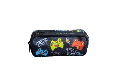 [DK585531] Cartuchera Must Energy 21X6X9 cm 2 Cremalleras. Let'S Play