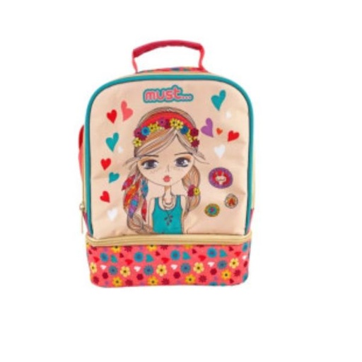 [DK585542] Lonchera Must Yummy 22X16X28 cm Isotérmica, Sé Feliz