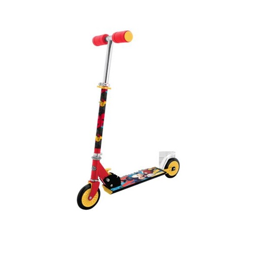 [PI12279] Scooter Plegable 2 Ruedas con Luz de Disney Mickey 5a+