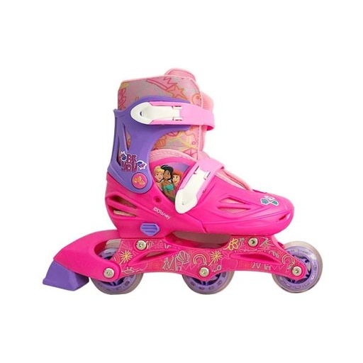 [PI13902M] Patines en Linea Princesas Ajustables Talla 3134