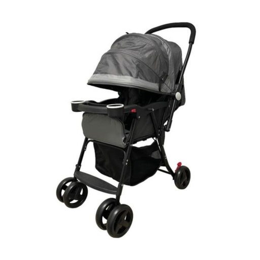 [FDAH290G] Coche para Bebé Gris con Negro 15Kg Max (444583)