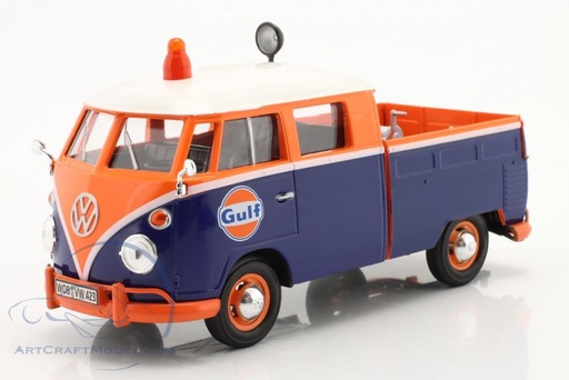 [MX79650] Carro 1:24 Volkswagen Type 2 T1 Servicio Pickup 3a+ Gulf