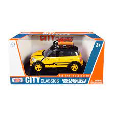 [MX79752] Carro 1:24 Mini Cooper S Countryman Amarillo 3a+