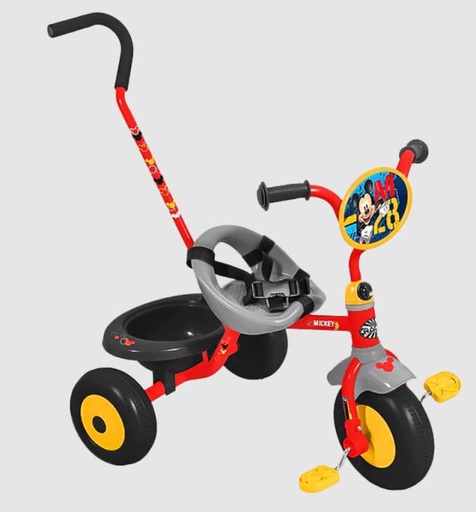 [PI16950] Triciclo con Cinturón y Guía Mickey 3a+