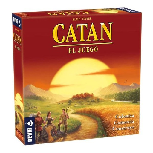 [DV0100] Juegos de Mesa Catan Descubre un Nuevo Mundo 10a+(220100)
