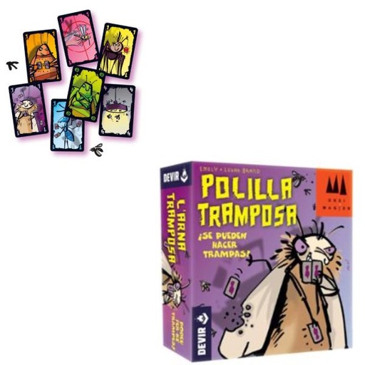[DV1138] Juego de Mesa Polilla Tramposa Se Puede Hacer Trampas 7a+ (221138)
