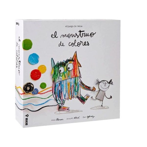 [DV7376] Juego de Mesa el Monstruo de Colores 3a+ (227376)