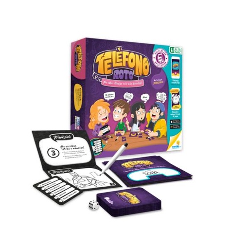 [RN12353] Juego de Mesa Telèfono Roto 8a+