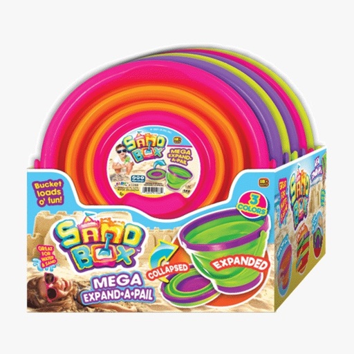 [JU1288] Balde expandible para la Arena 18m+  / Surtido 3 -  Se venden por separado