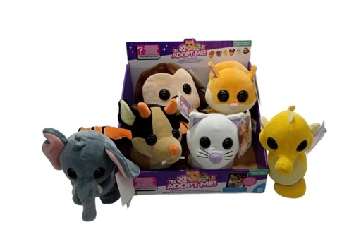 [JZAME0003] Peluche de Mascotas Sorpresa para Adoptar 6a+ ( Surtido de 6 Se venden por Separado )