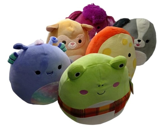 [JZSQCR04130] Peluche Squishmallows 10" 3a+ ( Surtido de 6 Se venden por Separado )