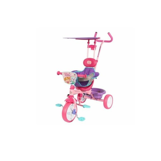 [PI10812PPG] Triciclo de Empujar con Toldo y Canasta Paw Patrol 1.5a+