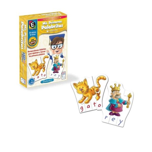 [RN80004] Juego de Mesa Mis Primeras Palabritas 4a+