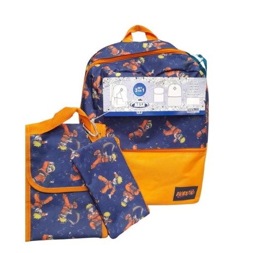 [NZ7908] Salveque Set de 3en1 de Naruto (015-BP385B)