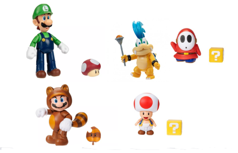 [JP419994] Figuras Nintendo Super Mario Bross 3a+ / ( Surtido de 5 Se Venden por Separado )