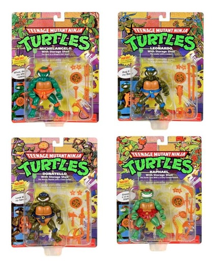 [BT81030] Figuras Tortuga Ninja 4a+ ( Surtido de 4 Se venden por separado )