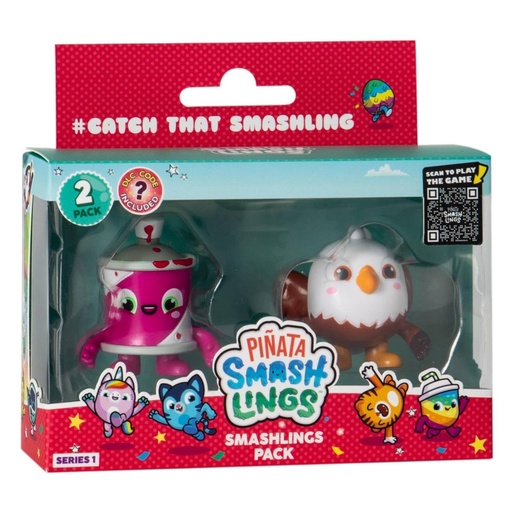[BTSL2015] Figuras de Piñata Smashlings Set de 2 / 3a+ ( Surtido de 12 Se venden por Separado )