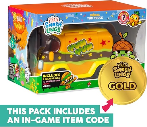 [BTSL9005B] Figura Smashlings Set de Juego Camión Yum 3a+ ( Roblox )