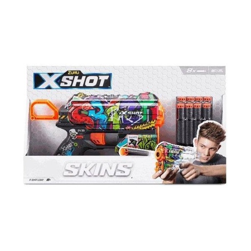 [ZU36516] Lanzador X-Shot Flux 8a+ ( Surtido de 3 - Se Venden por Separado )