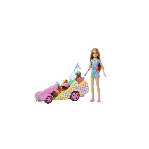 [MTHRM08] Muñeca Barbie Stacie al Rescate en Go Kart 3a+