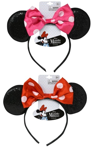 [UPMBEH] Diadema con Orejas de Minnie Mouse Surt/2 3a+ (47997)