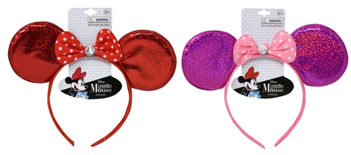 [UPMINFH] Diadema Disney Minnie Mouse  3a+ / Surtido 2 -  Se venden por separado