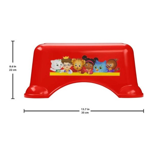 [UPGRF91] F-P Banco para Inodoro y lava Manos de Daniel el Tigre 3a+