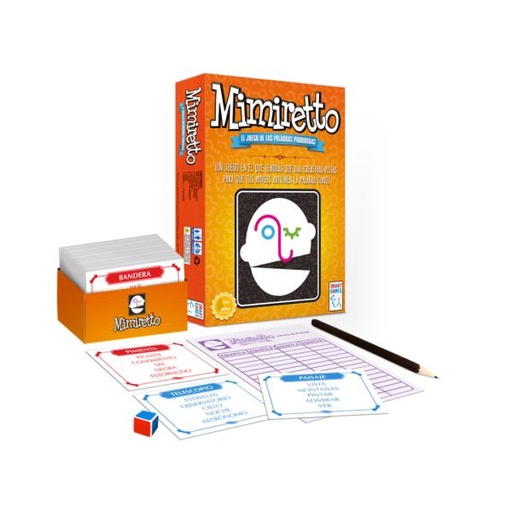 [RN80007] Juego de Mesa Mimiretto Juego de Palabras Prohibidas 14a+