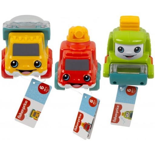[MTHRP27] Fisher Price / Vehiculos Sonajeros 6m+ ( Surtido de 3 - Se Venden por Separado )